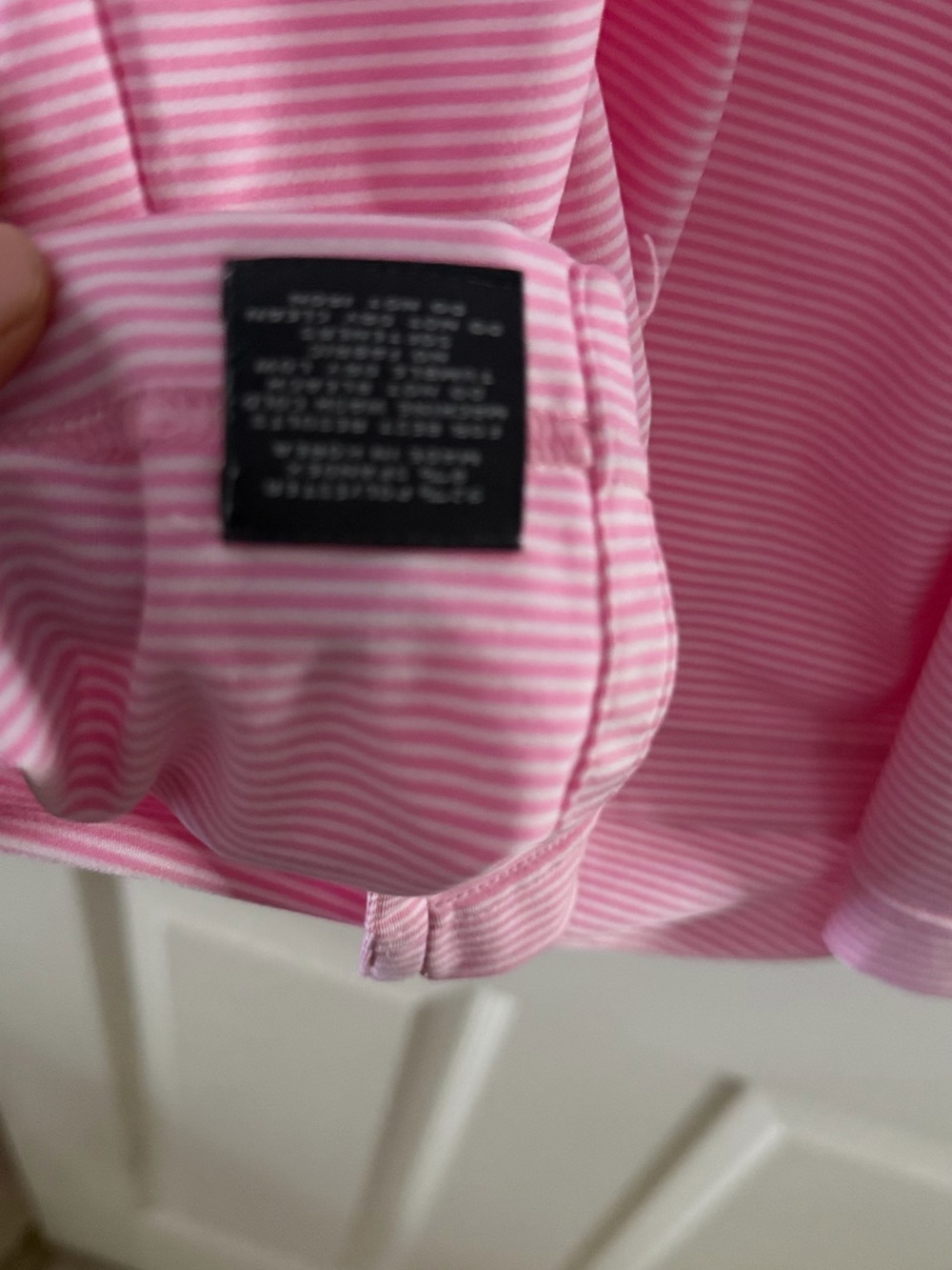 Turtleson Polo Shirt Mens Pink Performance Golf Stretch Logo - Picture 4 of 5